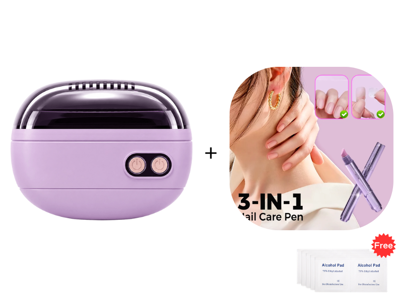 ✂️ LIMITED-TIME 50% OFF! 💅 2-in-1 Smart Electric Nail Clipper & Polisher 🌟