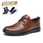 ⏰Limited Time Sale 70% OFF - Men’s Comfortable Leather Shoes With Arch Support & A Roomier Fit