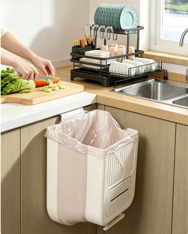Compact Sink-Smart Dish Drying Rack
