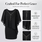 ⌛Limited-Time Offer-Women Elegant V Neck Evening Dress