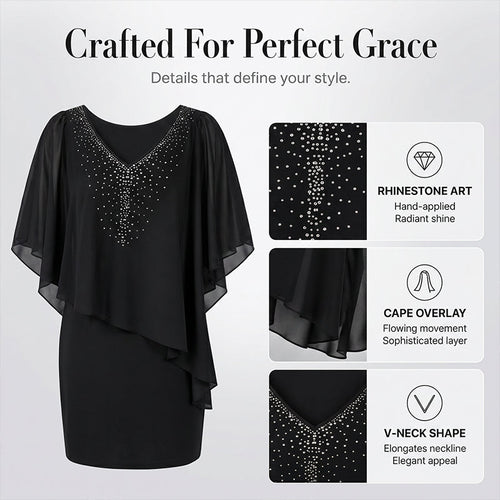 ⌛Limited-Time Offer-Women Elegant V Neck Evening Dress