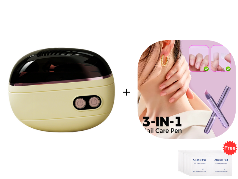 ✂️ LIMITED-TIME 50% OFF! 💅 2-in-1 Smart Electric Nail Clipper & Polisher 🌟