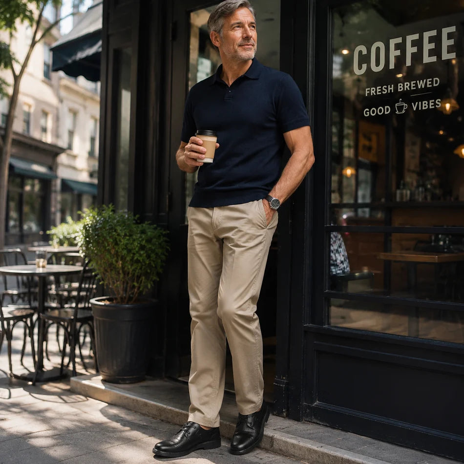 ⏰Limited Time Sale 70% OFF - Men’s Comfortable Leather Shoes With Arch Support & A Roomier Fit