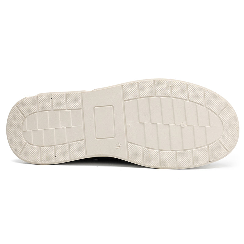 ⏰Limited Time Sale 70% OFF - Men's Orthopedic Sports Platform Leather Shoes - Slip-on, Cushioned, Wide Toe Box, Arch Support - Waterproof, Slip-Resistant, Puncture-Resistant
