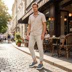 ⏰Limited Time Sale 70% OFF - Men's Orthopedic Sports Platform Leather Shoes - Slip-on, Cushioned, Wide Toe Box, Arch Support - Waterproof, Slip-Resistant, Puncture-Resistant