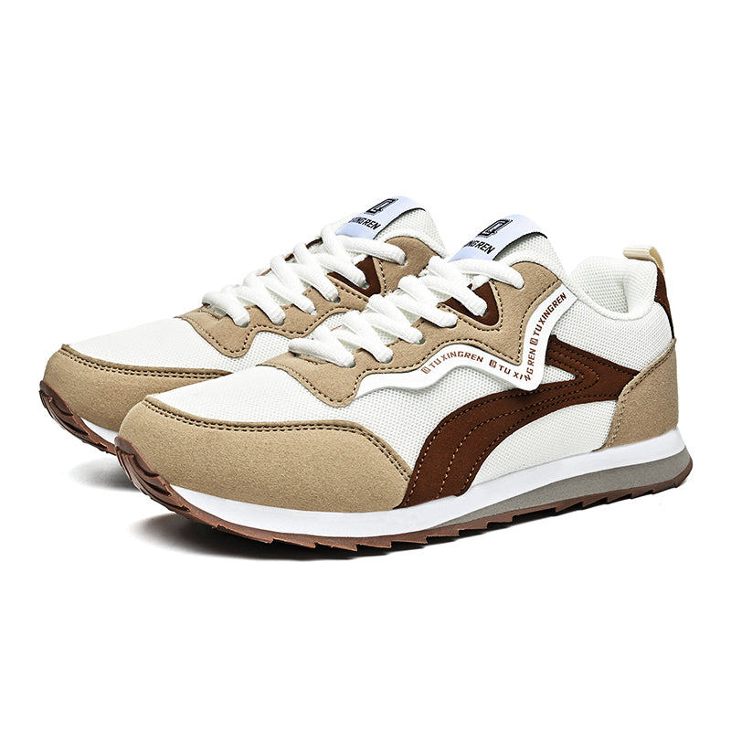 ⏰Limited Time Sale 70% OFF - Men's Mesh Walking Shoes - Lace-Up, Cushioned, Wide Toe Box with Arch Support