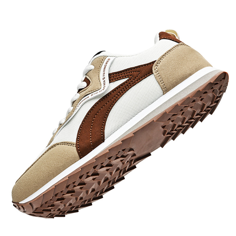 ⏰Limited Time Sale 70% OFF - Men's Mesh Walking Shoes - Lace-Up, Cushioned, Wide Toe Box with Arch Support