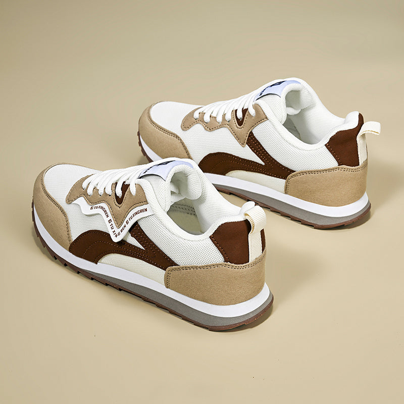 ⏰Limited Time Sale 70% OFF - Men's Mesh Walking Shoes - Lace-Up, Cushioned, Wide Toe Box with Arch Support