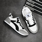 ⏰Limited Time Sale 70% OFF - Men's Mesh Walking Shoes - Lace-Up, Cushioned, Wide Toe Box with Arch Support