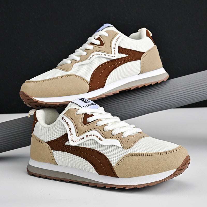 ⏰Limited Time Sale 70% OFF - Men's Mesh Walking Shoes - Lace-Up, Cushioned, Wide Toe Box with Arch Support
