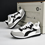 ⏰Limited Time Sale 70% OFF - Men's Mesh Walking Shoes - Lace-Up, Cushioned, Wide Toe Box with Arch Support