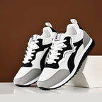 ⏰Limited Time Sale 70% OFF - Men's Mesh Walking Shoes - Lace-Up, Cushioned, Wide Toe Box with Arch Support