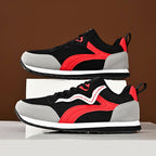⏰Limited Time Sale 70% OFF - Men's Mesh Walking Shoes - Lace-Up, Cushioned, Wide Toe Box with Arch Support