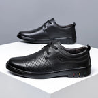 ⏰Limited Time Sale 70% OFF - Men’s Comfortable Leather Shoes With Arch Support & A Roomier Fit