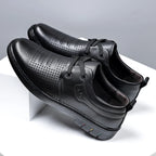⏰Limited Time Sale 70% OFF - Men’s Comfortable Leather Shoes With Arch Support & A Roomier Fit