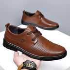 ⏰Limited Time Sale 70% OFF - Men’s Comfortable Leather Shoes With Arch Support & A Roomier Fit