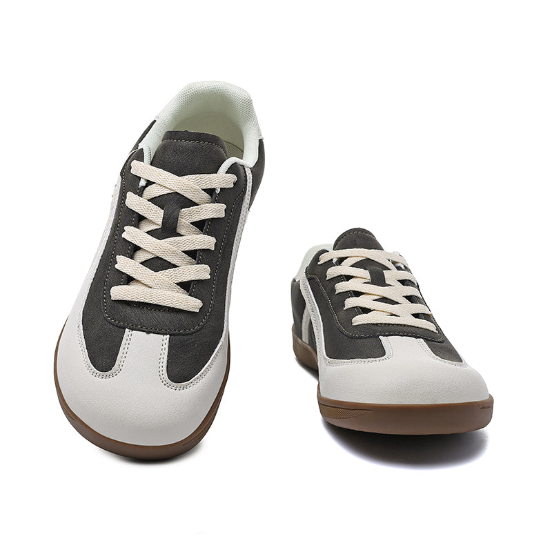 ⏰Limited Time Sale 70% OFF - Men's Genuine Leather Walking Shoes -Lace-Up, Waterproof, Wide Toe Box with Arch Support