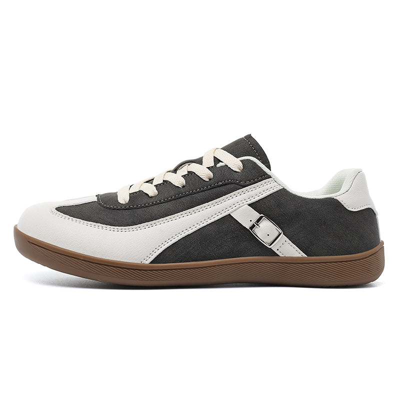⏰Limited Time Sale 70% OFF - Men's Genuine Leather Walking Shoes -Lace-Up, Waterproof, Wide Toe Box with Arch Support