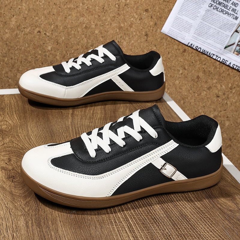 ⏰Limited Time Sale 70% OFF - Men's Genuine Leather Walking Shoes -Lace-Up, Waterproof, Wide Toe Box with Arch Support