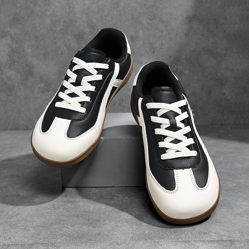 ⏰Limited Time Sale 70% OFF - Men's Genuine Leather Walking Shoes -Lace-Up, Waterproof, Wide Toe Box with Arch Support