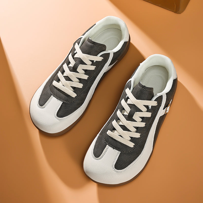 ⏰Limited Time Sale 70% OFF - Men's Genuine Leather Walking Shoes -Lace-Up, Waterproof, Wide Toe Box with Arch Support
