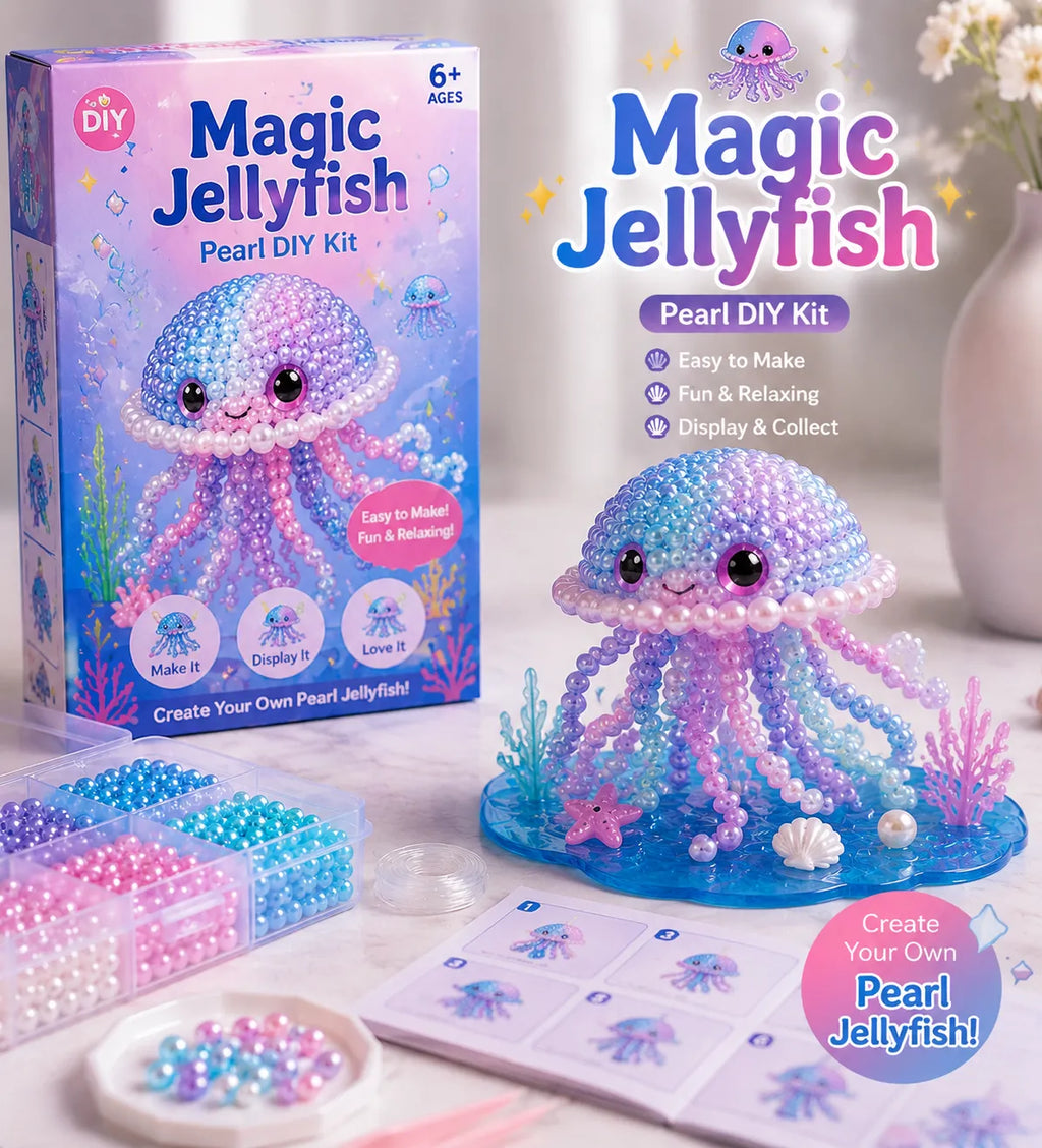 🔥Last Day BUY 3 GET 1 FREE🐚 12 Magical Ocean Friends DIY Kit – Create Your Own Adorable Sea Creatures!