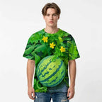 Funny 3D Watermelon Belly T-Shirt