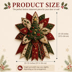 🎉 Holiday Celebration 50% OFF 🎄 – Festive Quilted Christmas Door Hanging DIY Sewing Kit