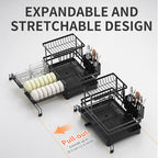 Compact Sink-Smart Dish Drying Rack