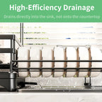 Compact Sink-Smart Dish Drying Rack