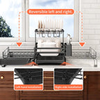 Compact Sink-Smart Dish Drying Rack