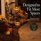 🎃 Halloween Early Bird Sale 🔥 | 49% OFF Pumpkin Moon Garden Stake Light
