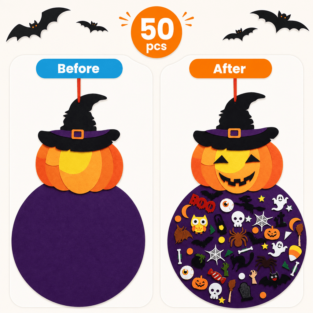 Pakho DIY Halloween Pumpkin Witch