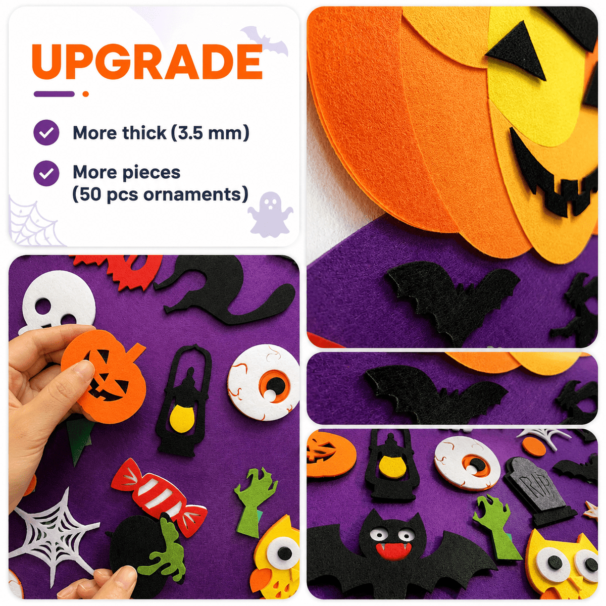 Pakho DIY Halloween Pumpkin Witch
