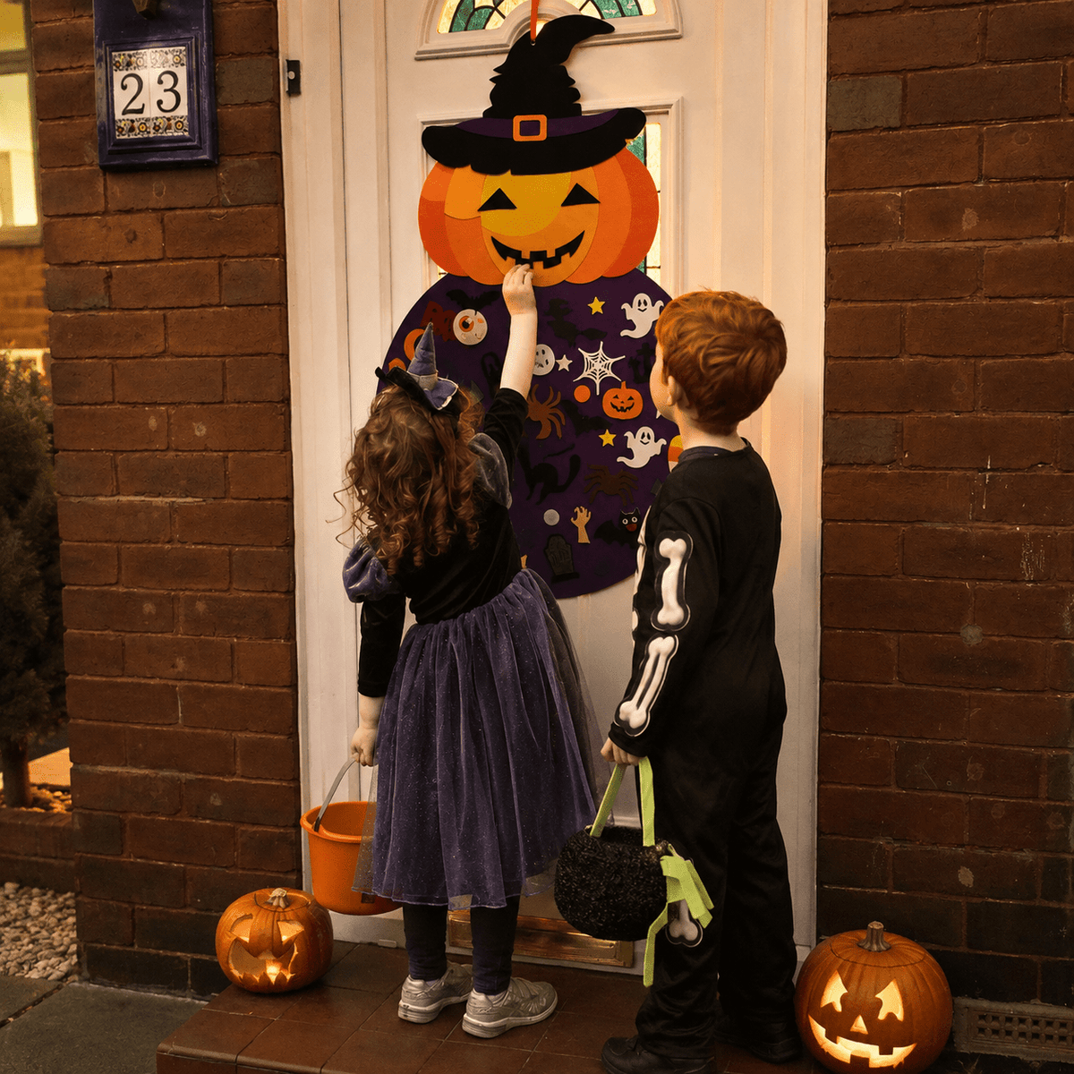 Pakho DIY Halloween Pumpkin Witch