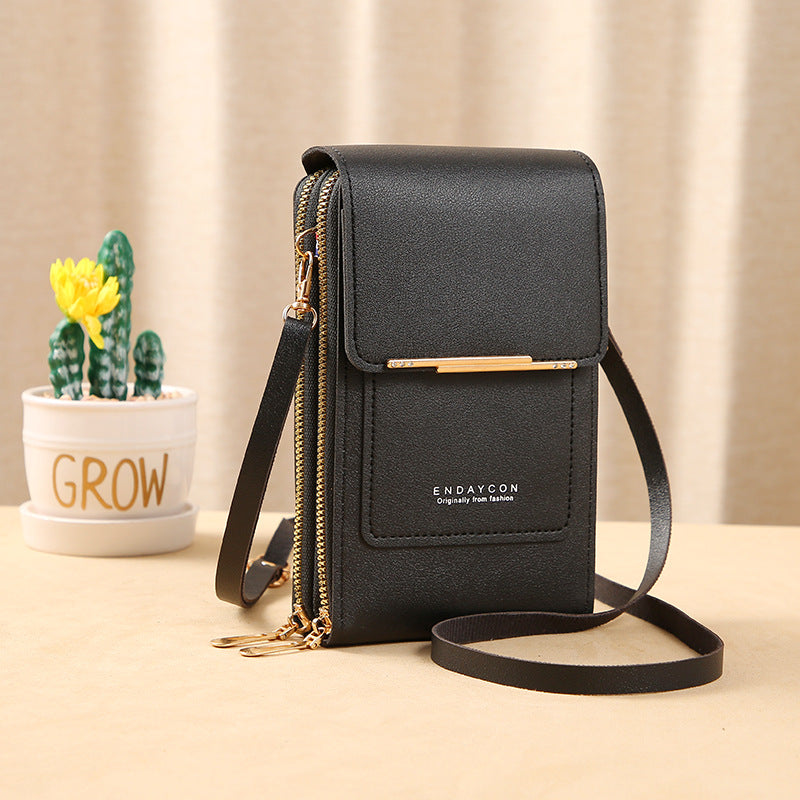 🔥Last Day Promotion：50% OFF👜 📱 Simple and elegant women's touchscreen crossbody phone wallet
