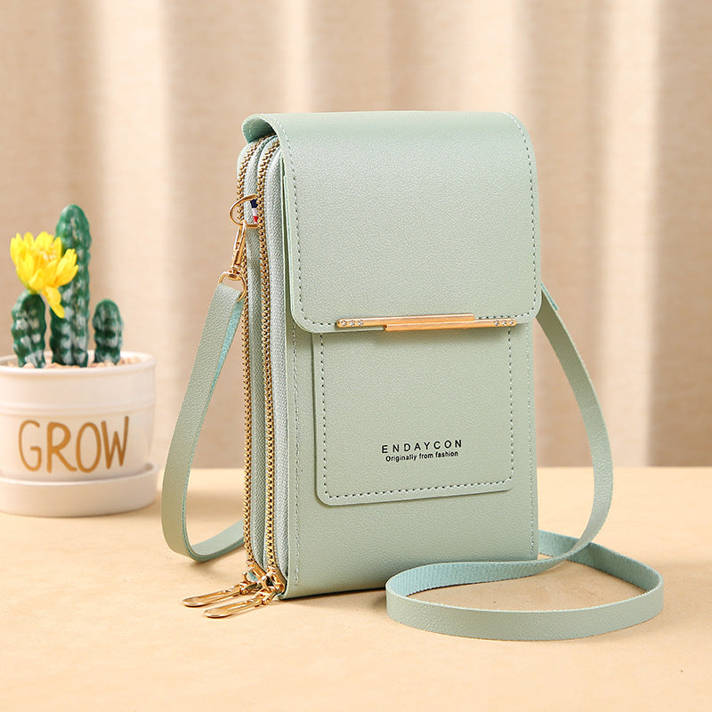 🔥Last Day Promotion：50% OFF👜 📱 Simple and elegant women's touchscreen crossbody phone wallet