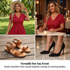 🌸HOT DEAL 50% OFF! Women’s V-Neck Dress – Chic, Elegant & Perfect for Any Occasion ✨