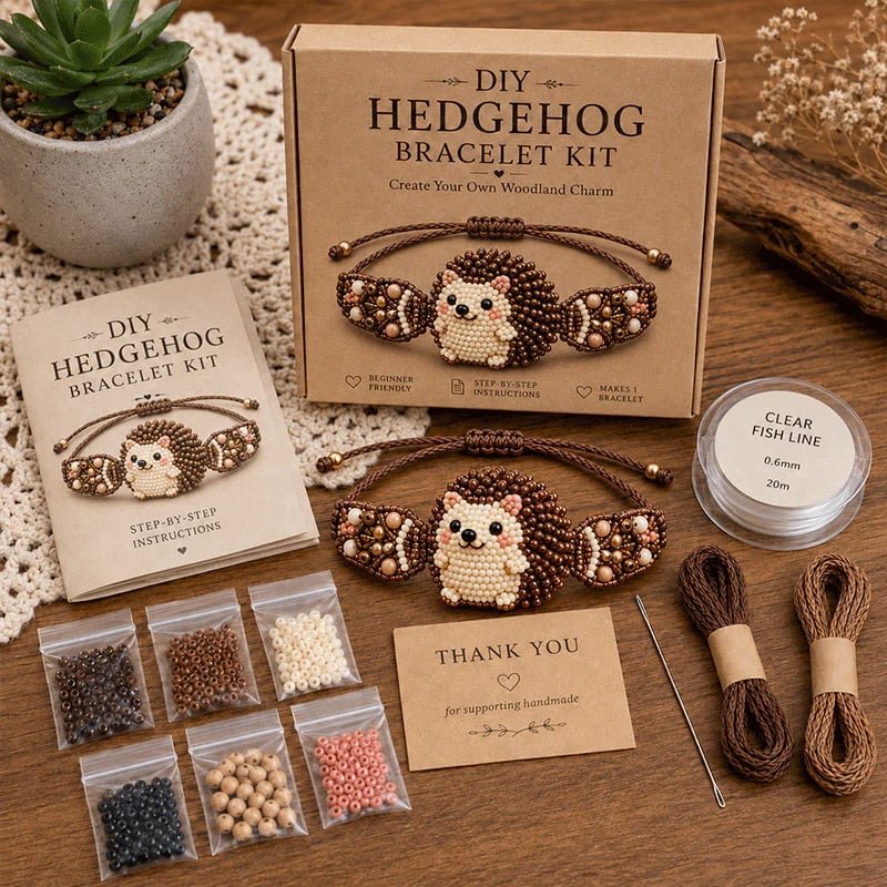 DIY 3D Beaded Animal Craft Kit
