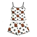 📢📢50% OFF !! ⏰Summer Sleepless Spaghetti Strap Cami Sleepwear Set