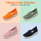 ⌛Limited-time offer-Women's Breathable Mesh Slip-On Walking Shoes
