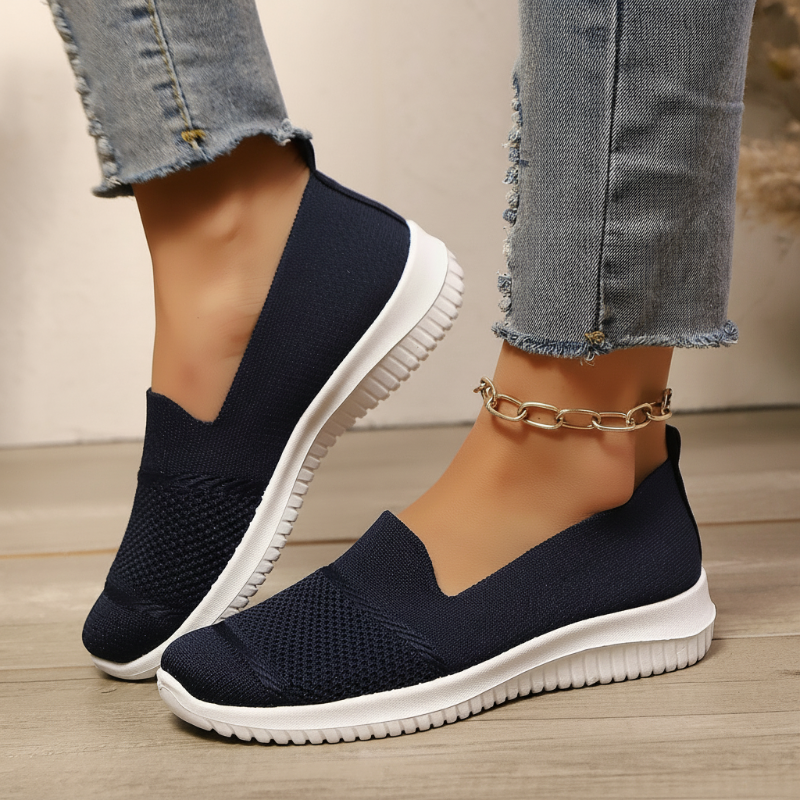 ⌛Limited-time offer-Women's Breathable Mesh Slip-On Walking Shoes
